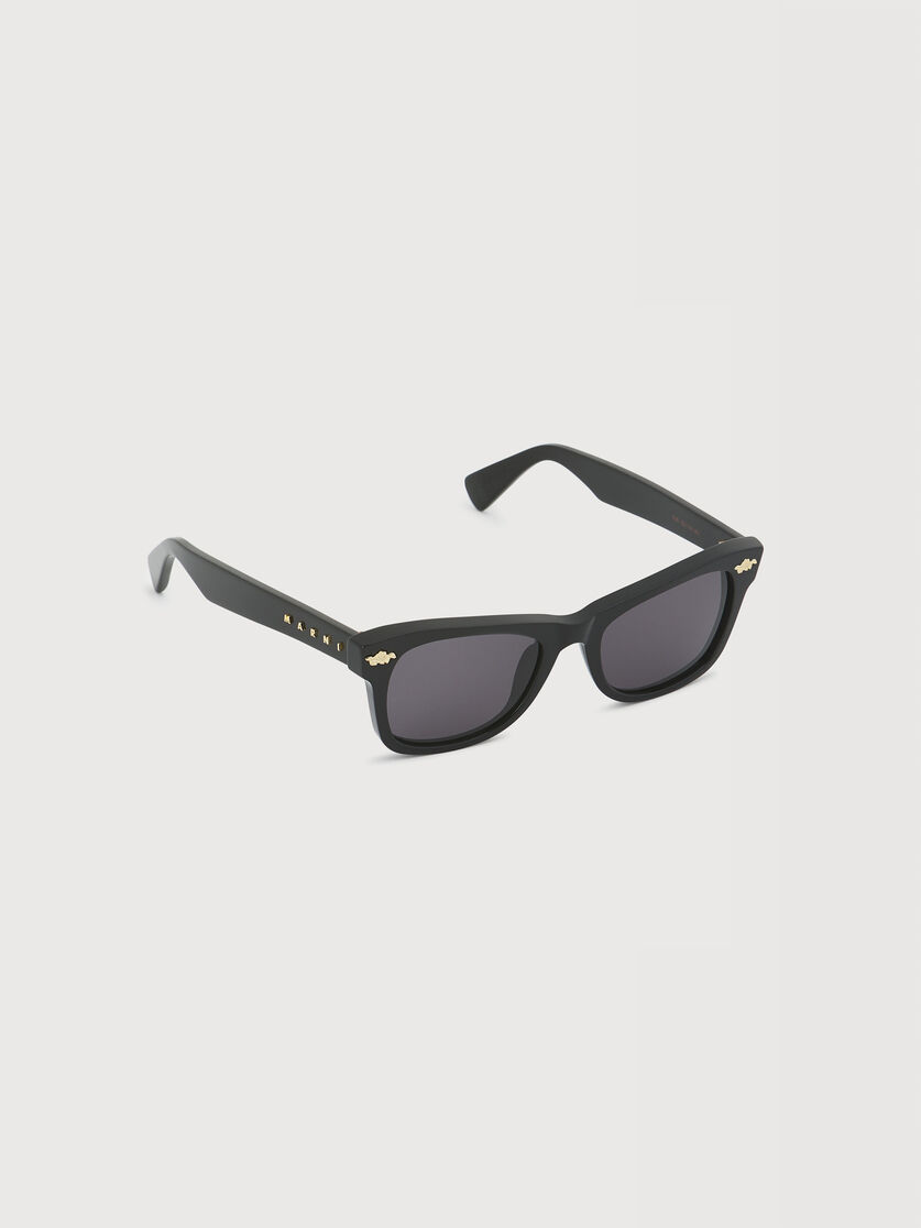 Black acetate sunglasses, Image 2