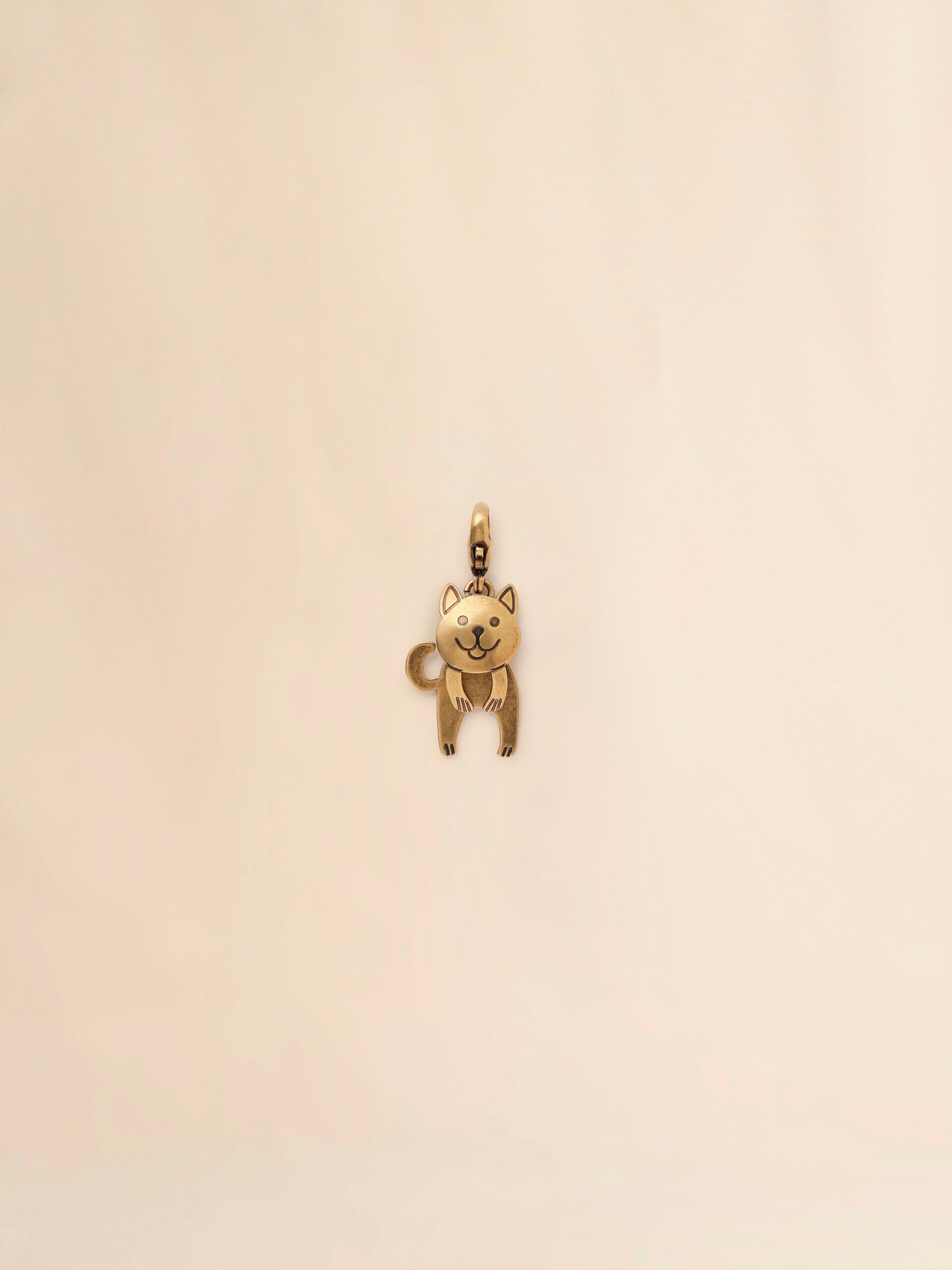 超美品✨MARNI ブローチ 保存袋付き 花 レザー&メタル ゴールド