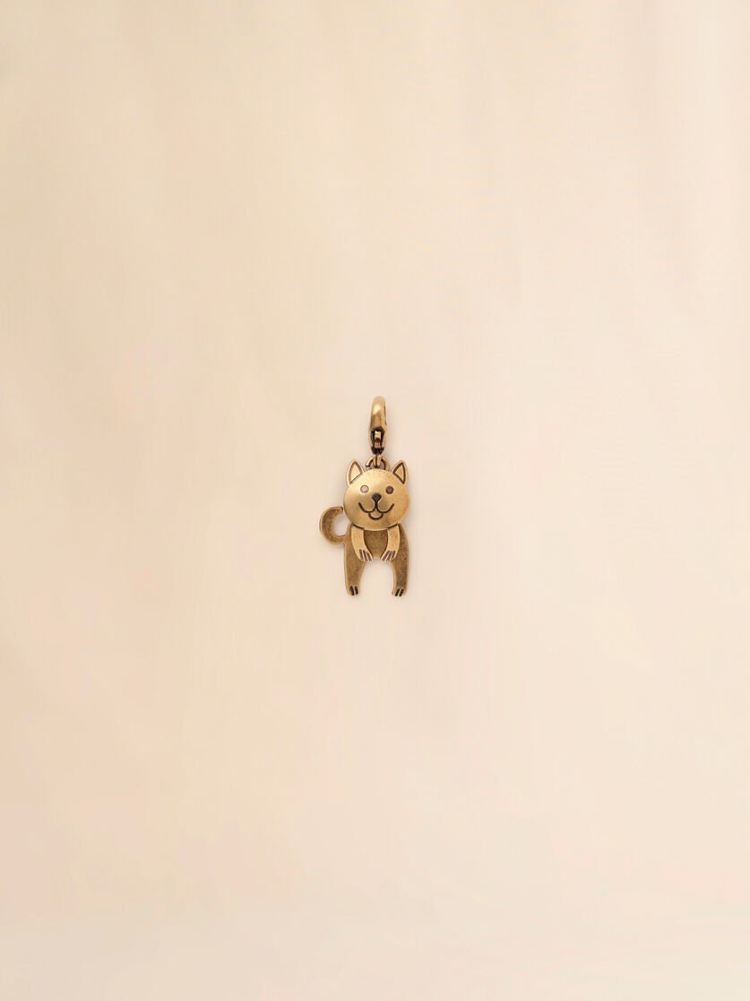ゴールドSHIBA アニマルチャーム - ネックレス - Image 1