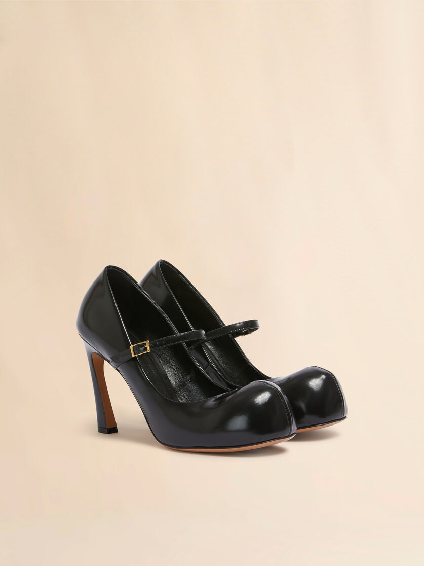 Mary Jane New Wave aus schwarzem Leder - Mokassins - Image 2