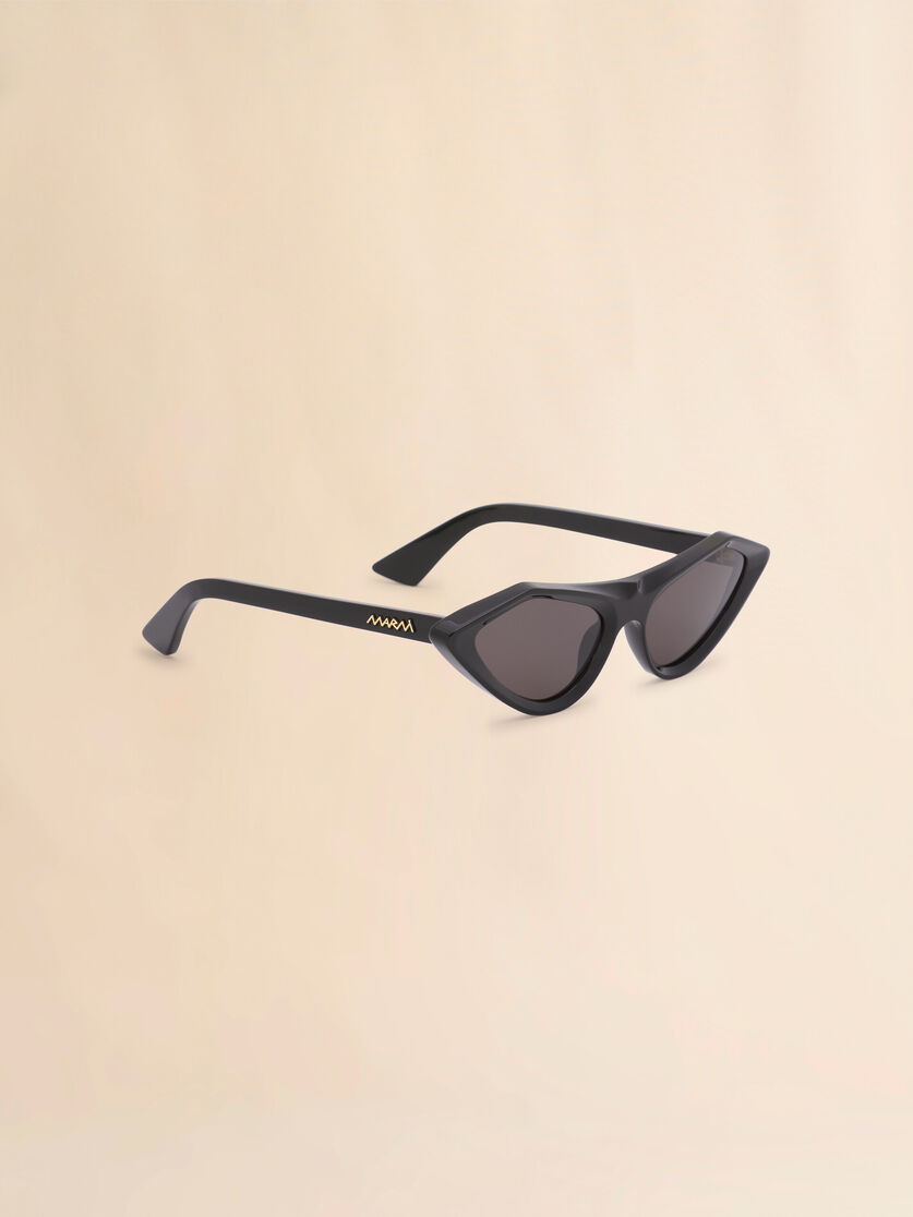 Black acetate Tikbarri sunglasses - Optical - Image 3