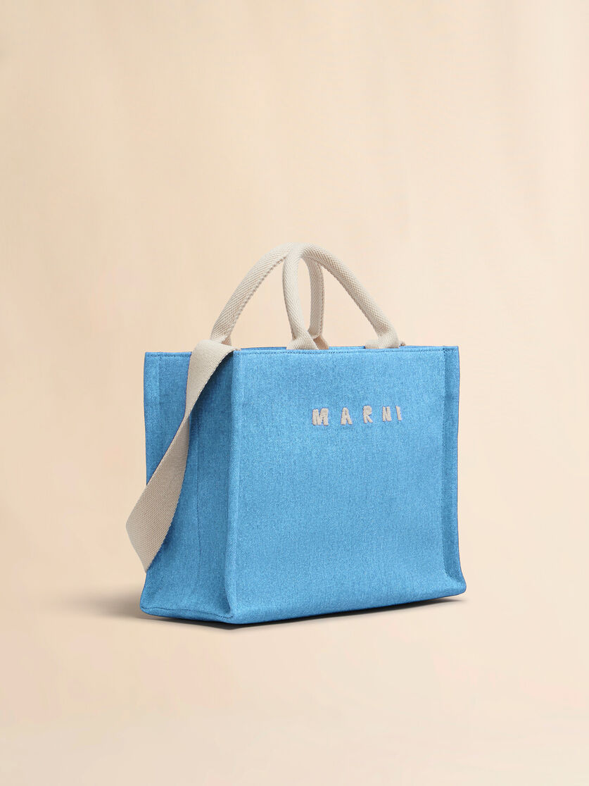 Denim tote small bag - Shopping Bags - Image 6