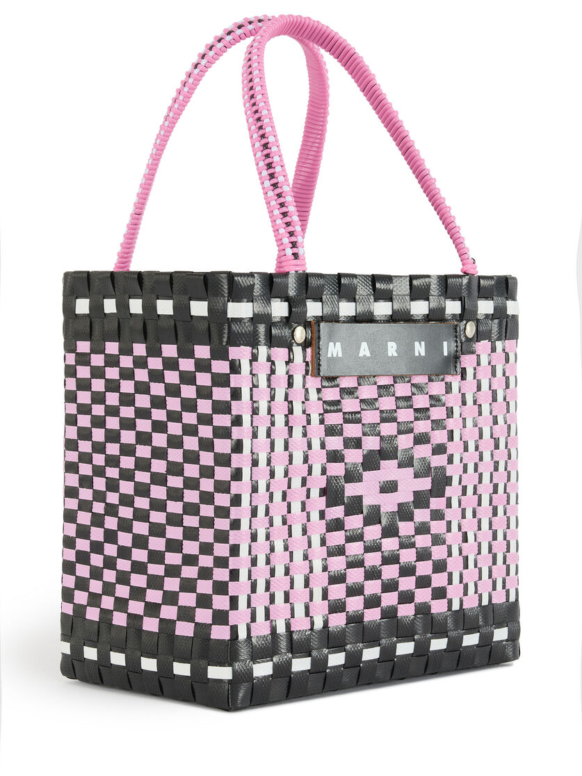 ブラック MARNI MARKET ミニバスケットバッグ - ショッピングバッグ - Image 4