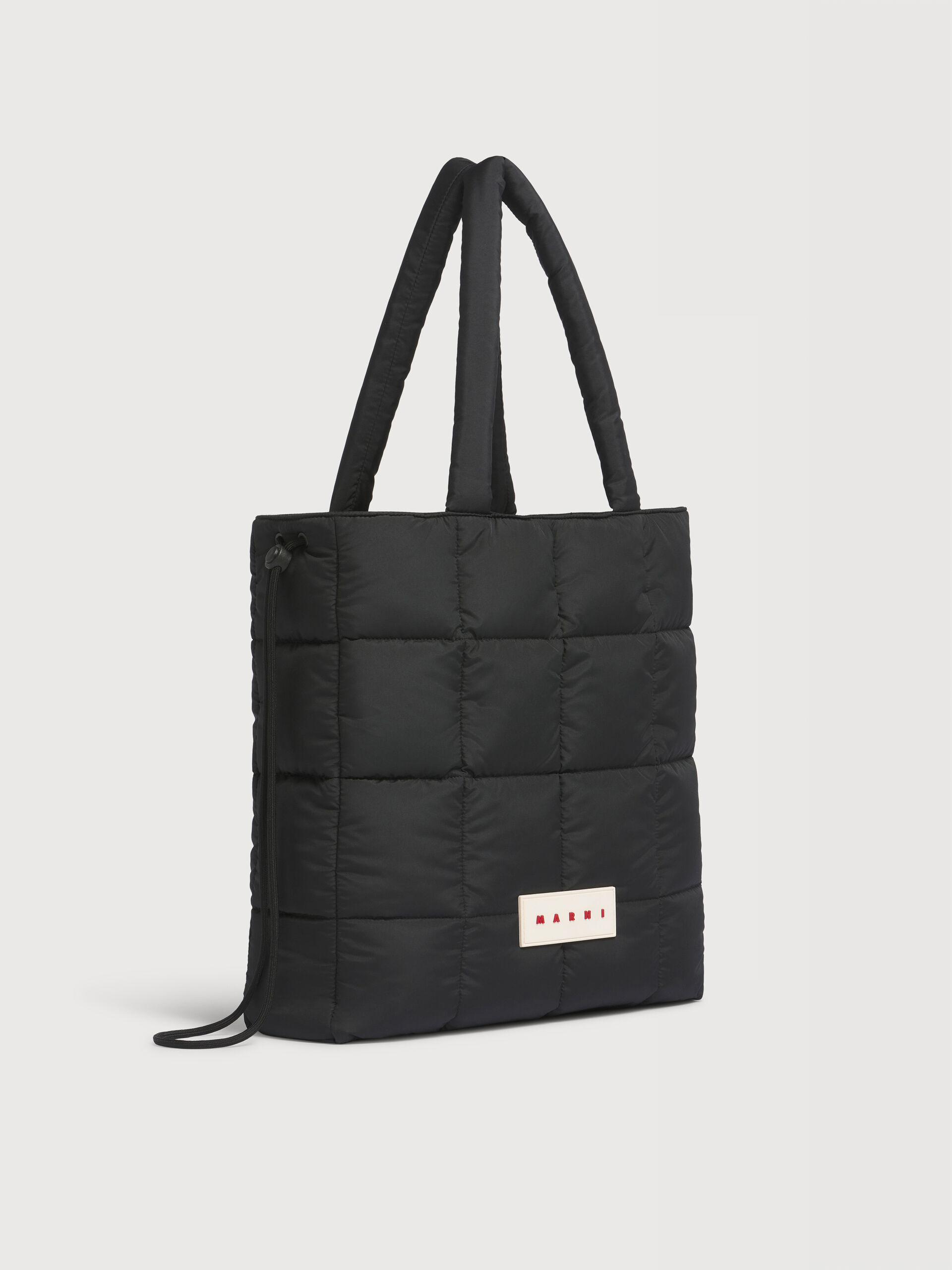 ブラック Puff トートバッグ | Marni