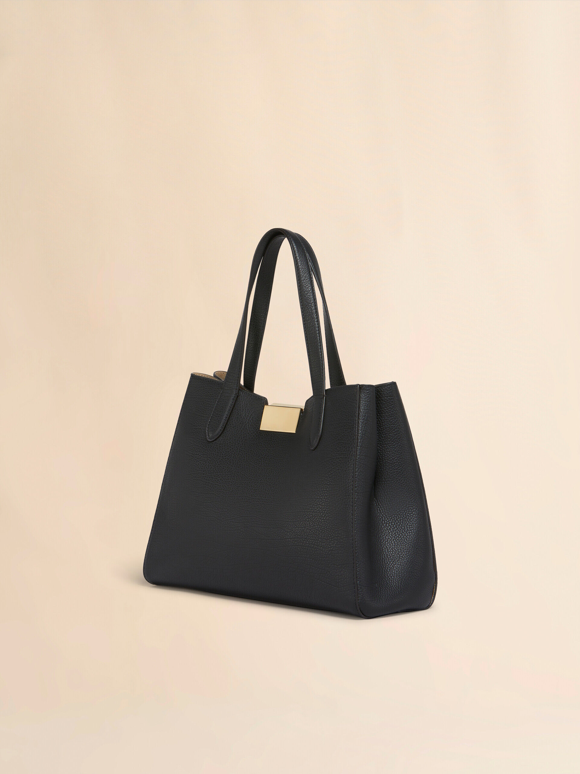 MARNI トートバッグ 黒 レザー ブラック レザー製 Trunkaroo トートバッグ | Marni