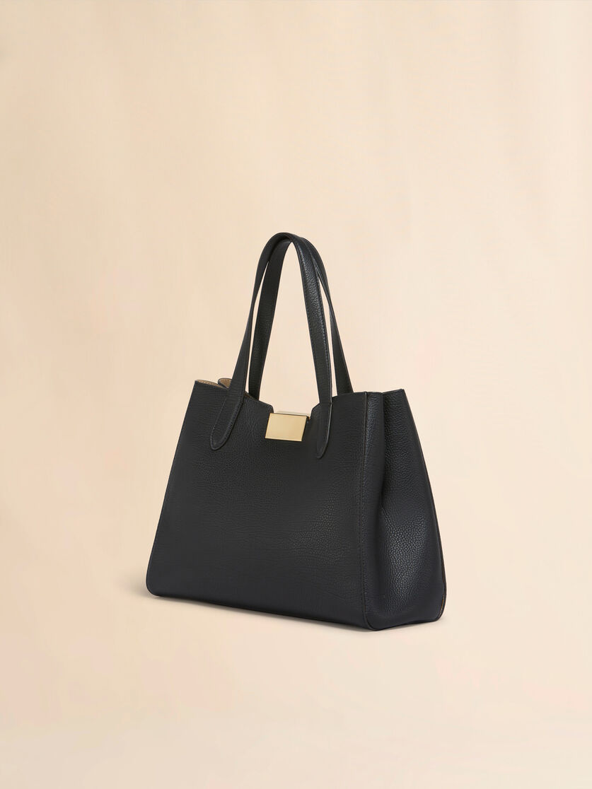 Grey leather Trunkaroo Tote handBag - Handbags - Image 3