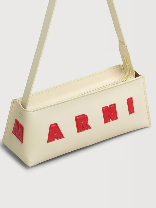 Cream leather Museo bag - Shoulder Bags
