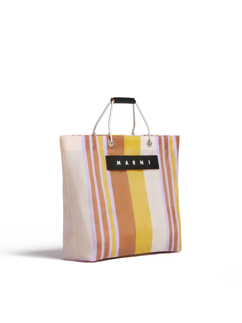 マルチカラーブルー MARNI MARKET STRIPE BAG - ショッピングバッグ - Image 2