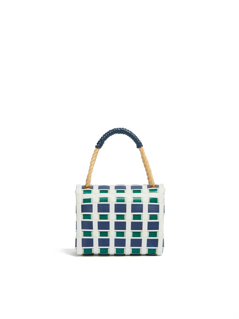 Deep blue MARNI MARKET shoulder bag - Shopping Bags - Image 3