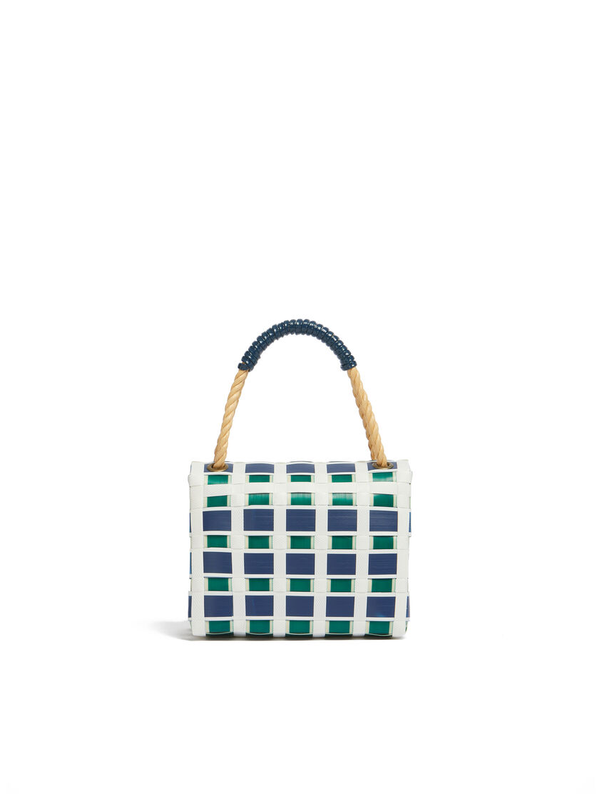 Deep blue MARNI MARKET shoulder bag | Marni 