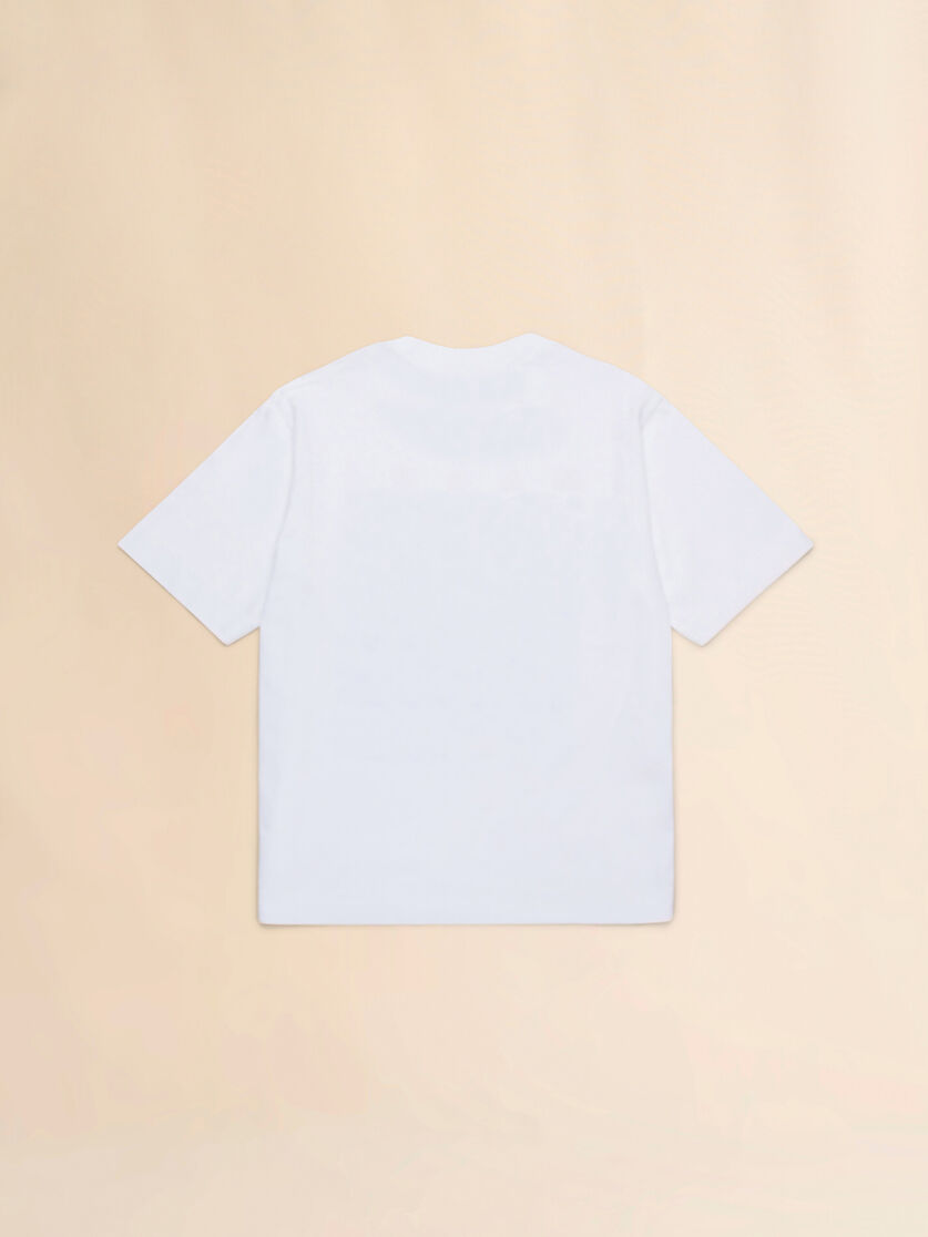White T-shirt with Joy print - T-shirts - Image 2