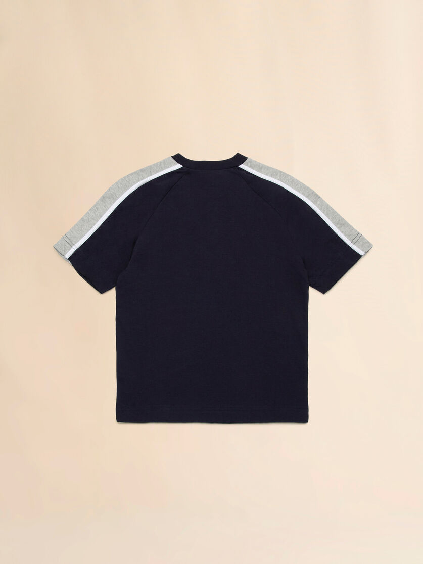 T-shirt with colorblock details - T-shirts - Image 2