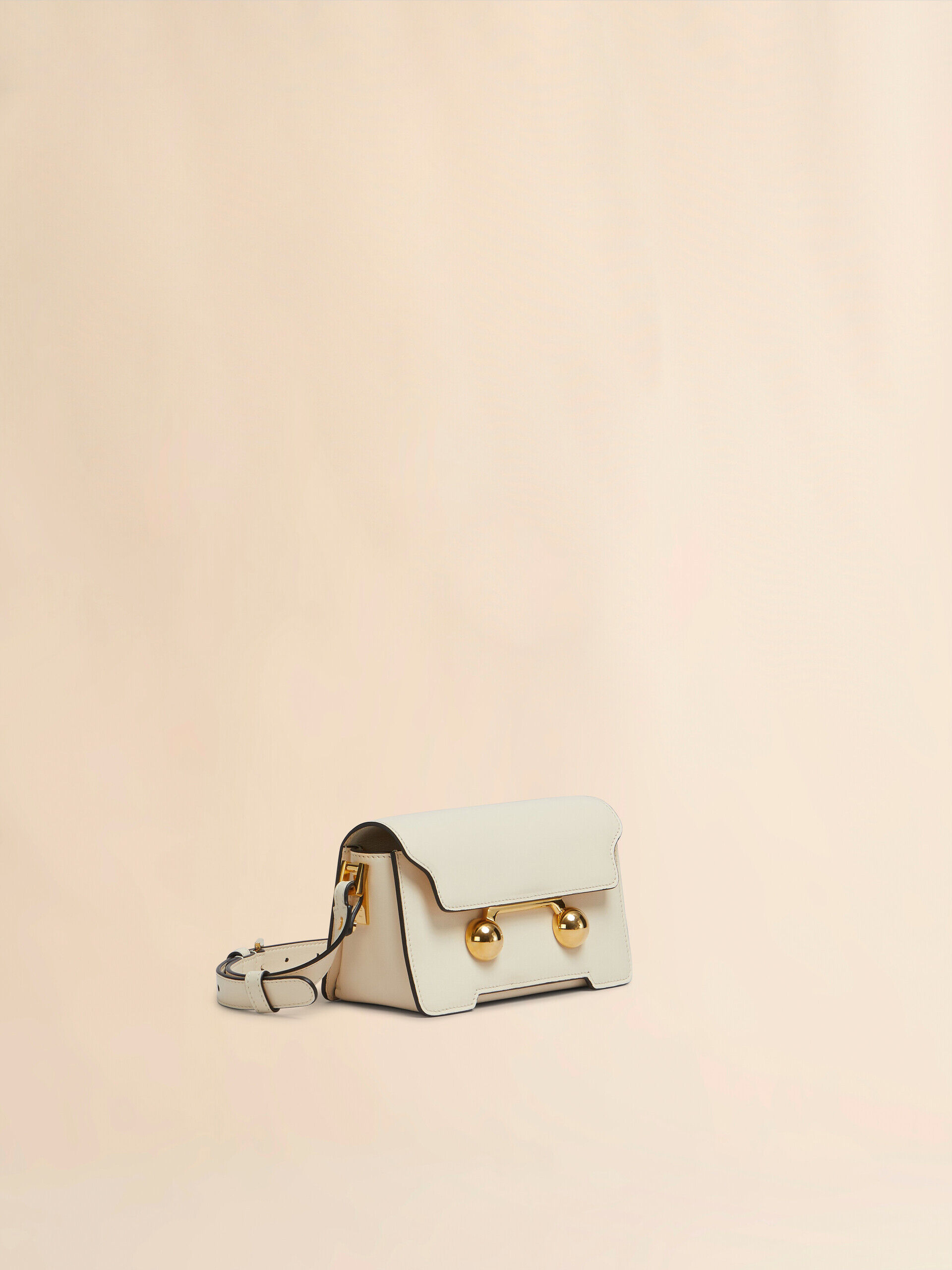 【関税＆送料込み】Marni 'Trunkaroo' Mini Shoulder Bag Red leather Trunkaroo mini shoulder bag | Marni