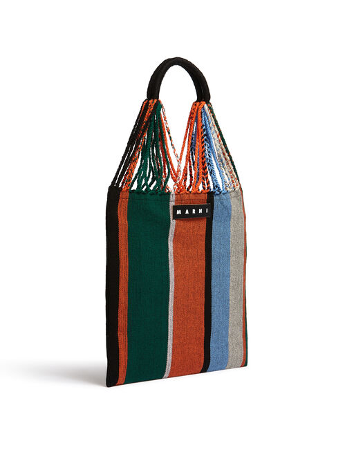 マルチカラー クロシェ MARNI MARKET HAMMOCKバッグ - ハンドバッグ