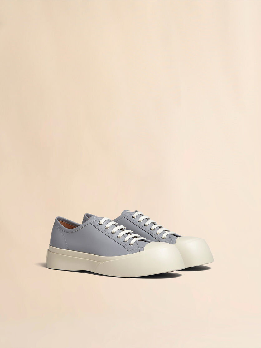 Grey nappa leather Pablo sneaker - Sneakers - Image 2