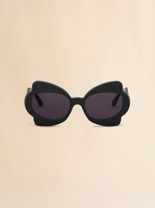 Black Monumental Gate Sunglasses - Optical