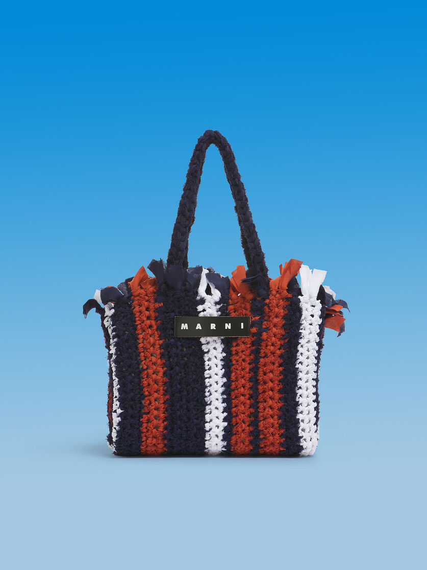 ダークブルー MARNI MARKET MINI JERSEY BAG, Image 1