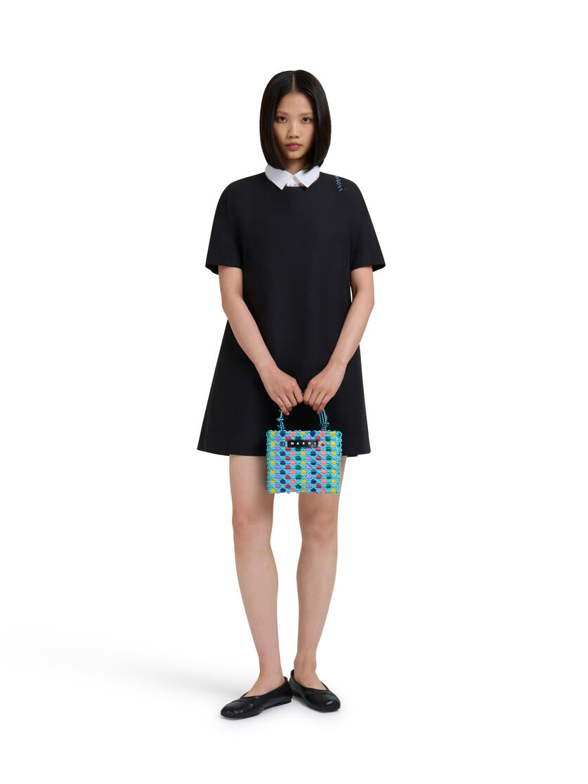レイン MARNI MARKET CAKE BASKET MINI - ショッピングバッグ - Image 2