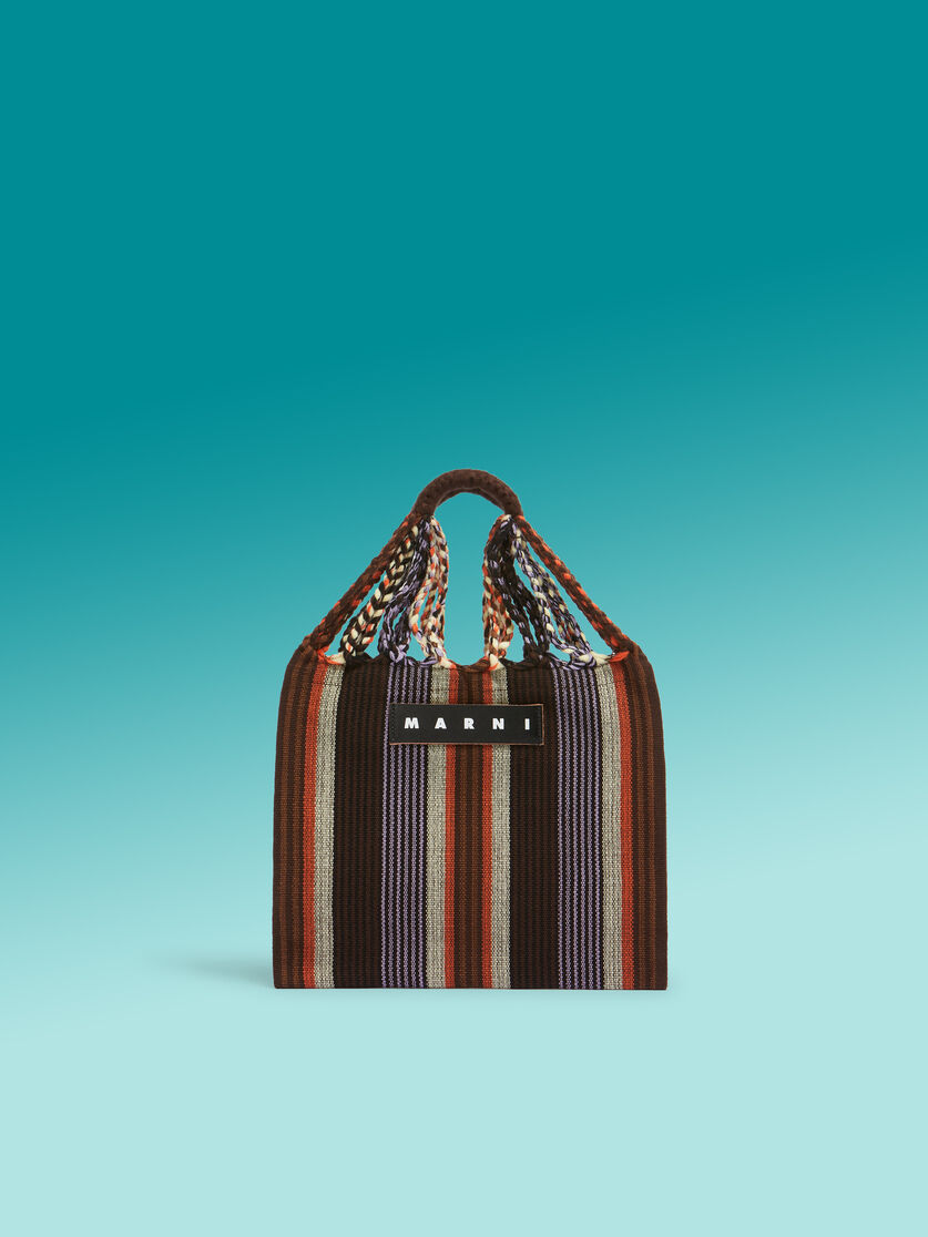 ライトブルー マルチカラー MARNI MARKET HAMMOCK クロシェ バッグ - ショッピングバッグ - Image 1