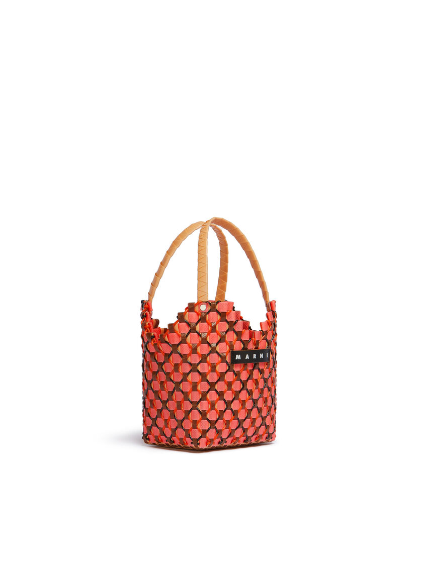 Peach Marni Market Love 2 Bag - Shopping Bags - Image 2