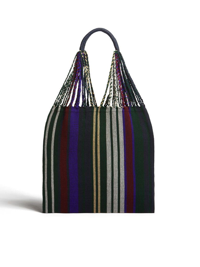 マルチカラー パープル クロシェ製 MARNI MARKET HAMMOCKバッグ, Image 3