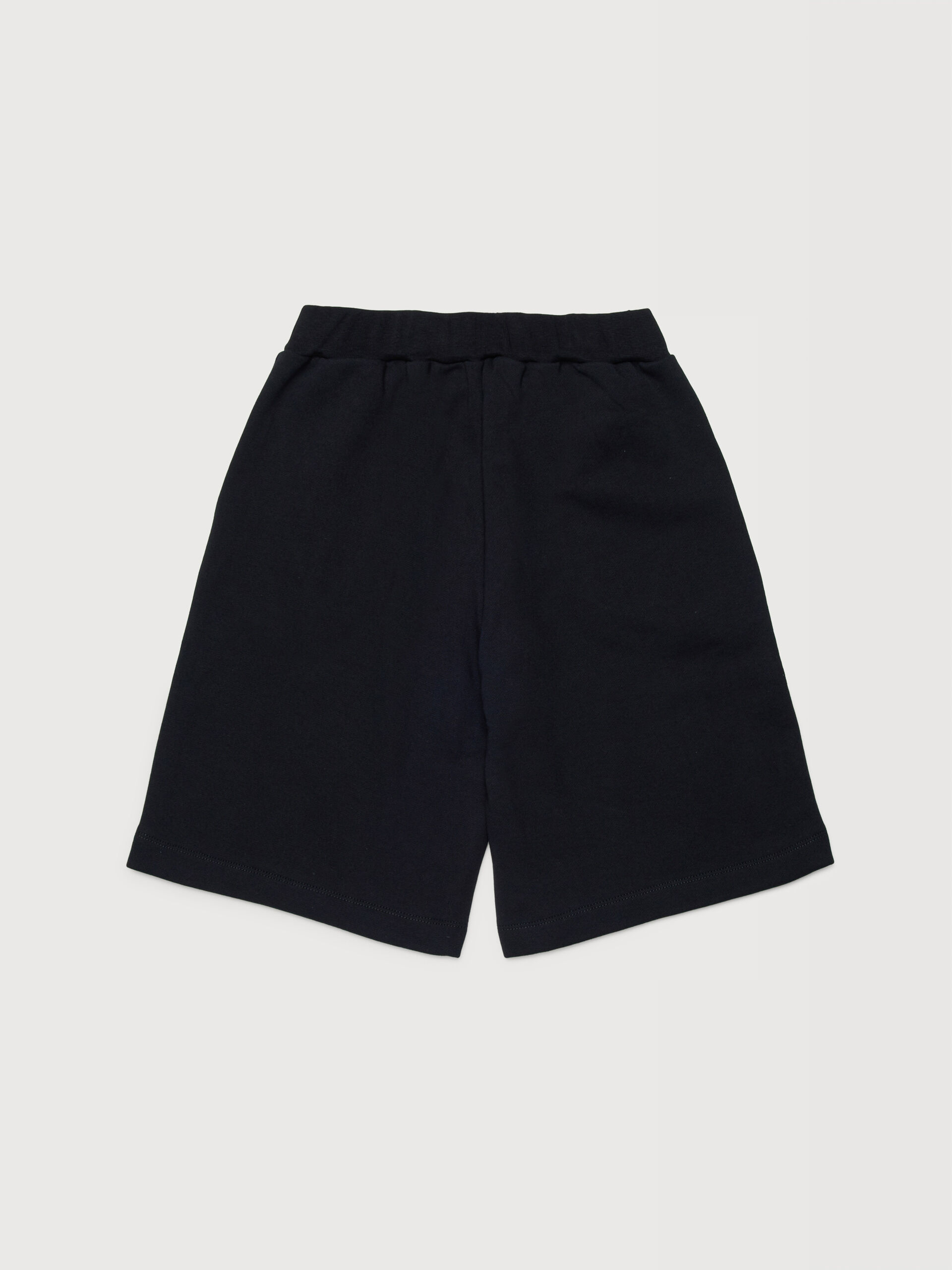 ブラック コットン製スウェットショートパンツ、マルニプリント | Marni