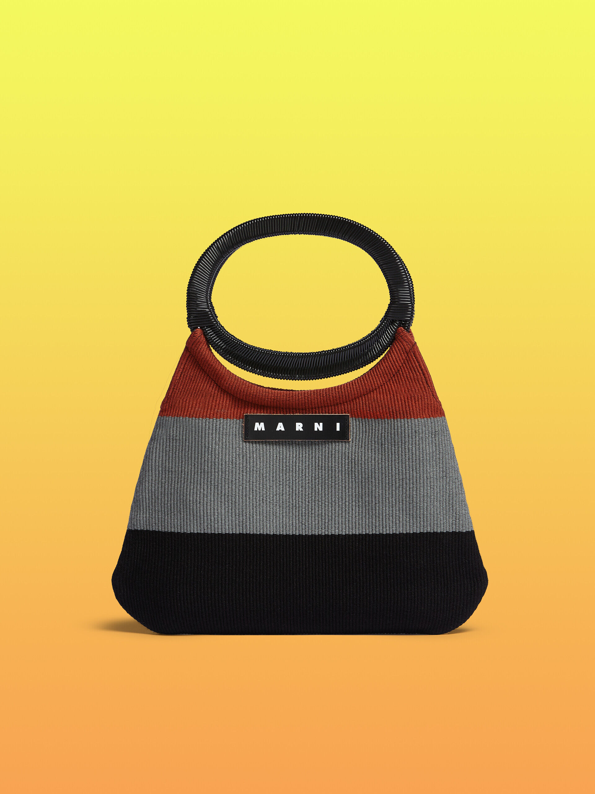 MARNI ボートバック ブラックチェリー MARNI MARKET BOAT BAG | Marni