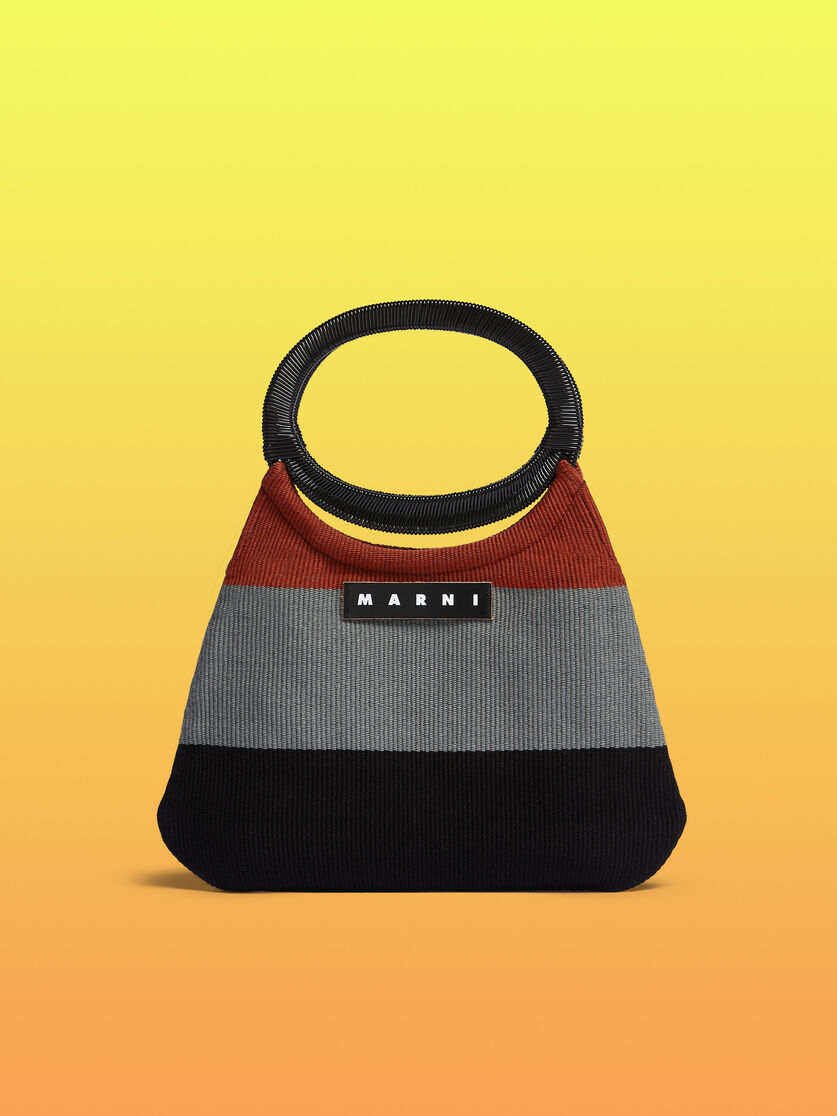 ラストブラウン MARNI MARKET BOAT BAG - ハンドバッグ - Image 1