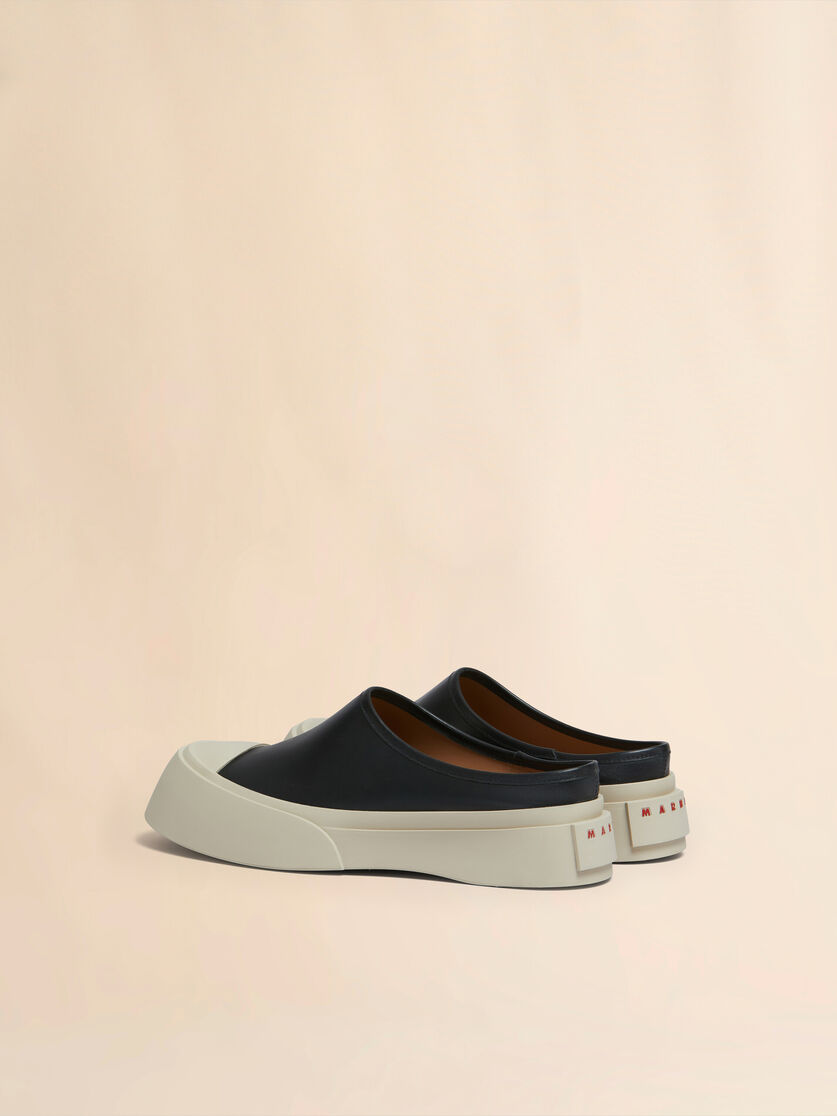 Graue Pablo Sabots aus Leder - Sneakers - Image 3