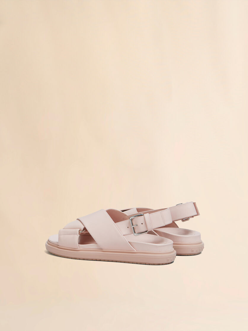 Braune Fußbett-Sandalen aus Leder - Sandalen - Image 3