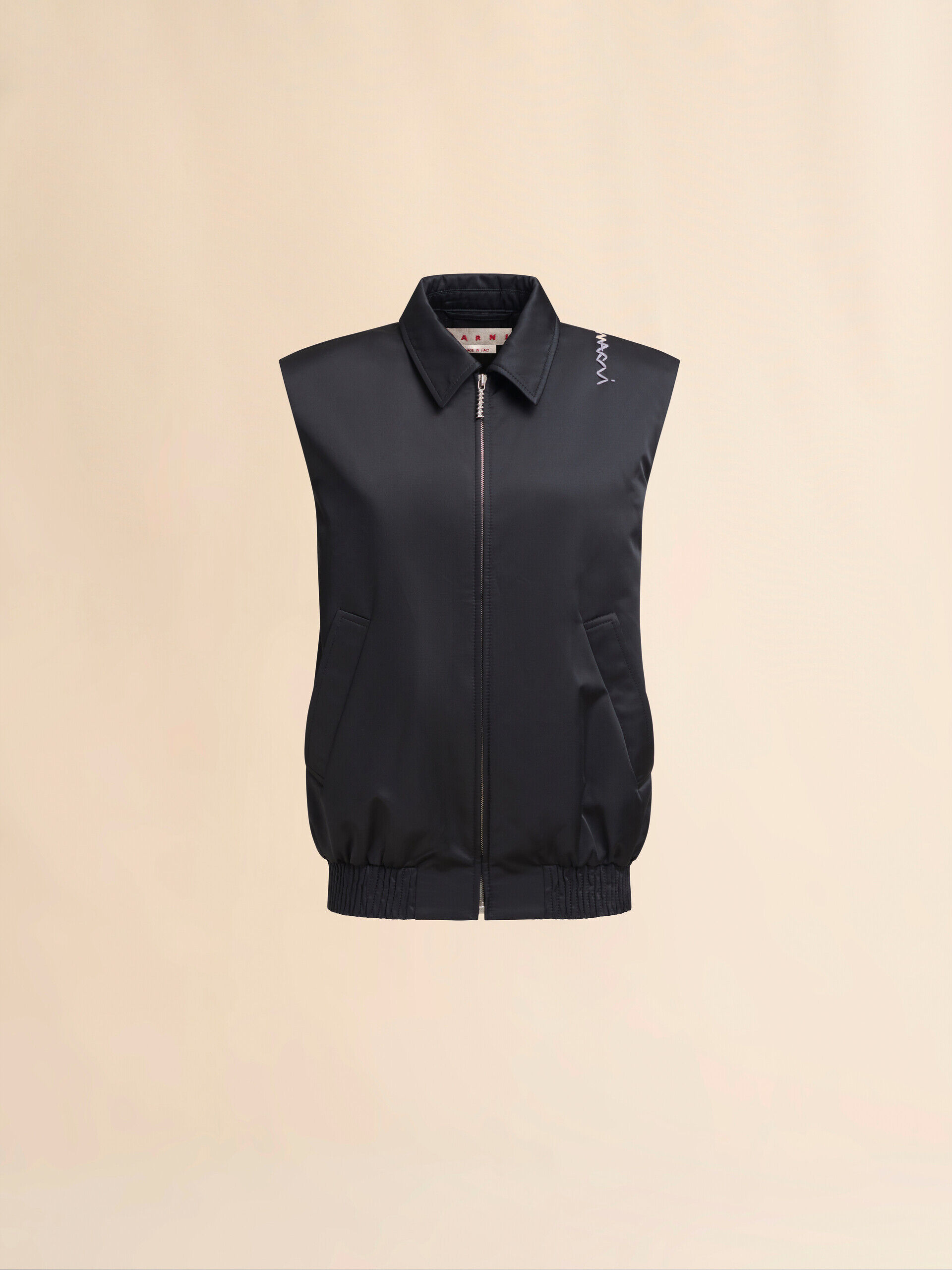 【関税込み】Marni ブラック Mountain ベスト 楽天市場】マルニ (Marni) ロングベスト ダブルフェイスフェルト