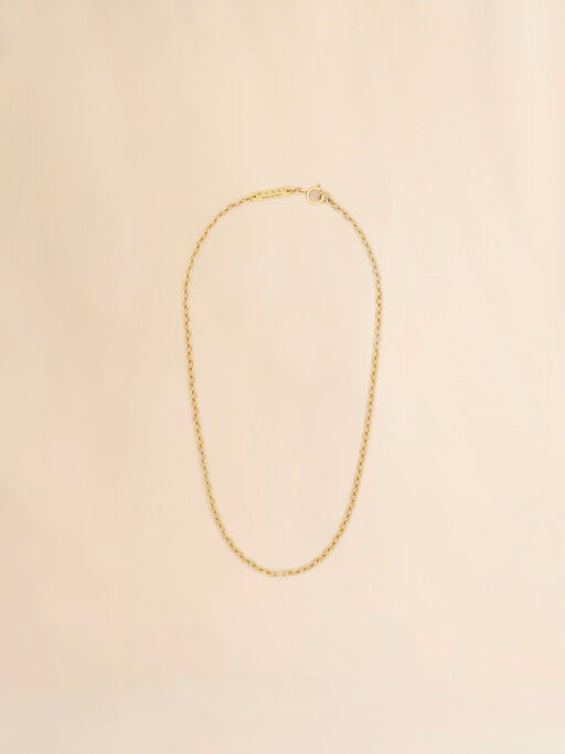 Gold chain necklace - Collares
