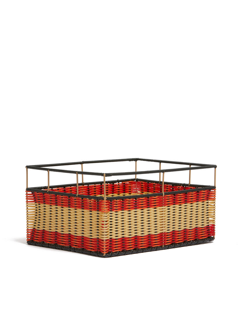 オレンジ レッド Marni Market レクタンギュラー 収納用バスケット - ファニチャー - Image 2