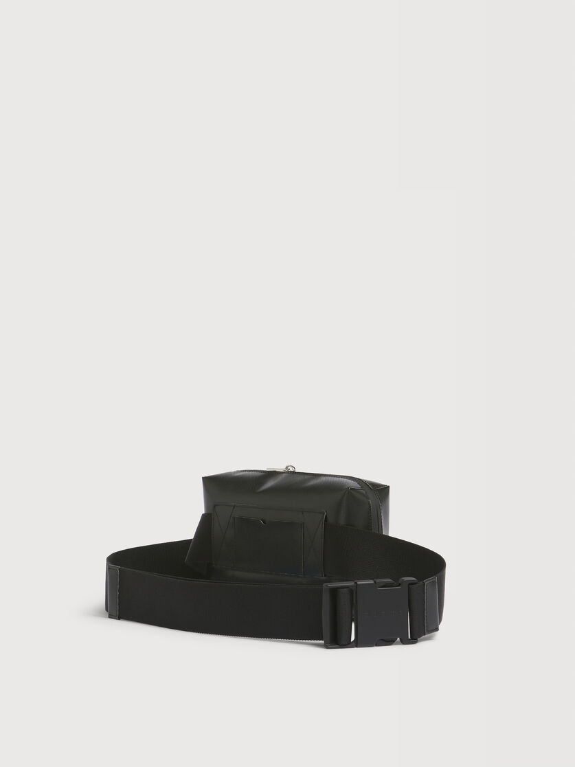ブラック テープベルト付きバムバッグ, Image 3