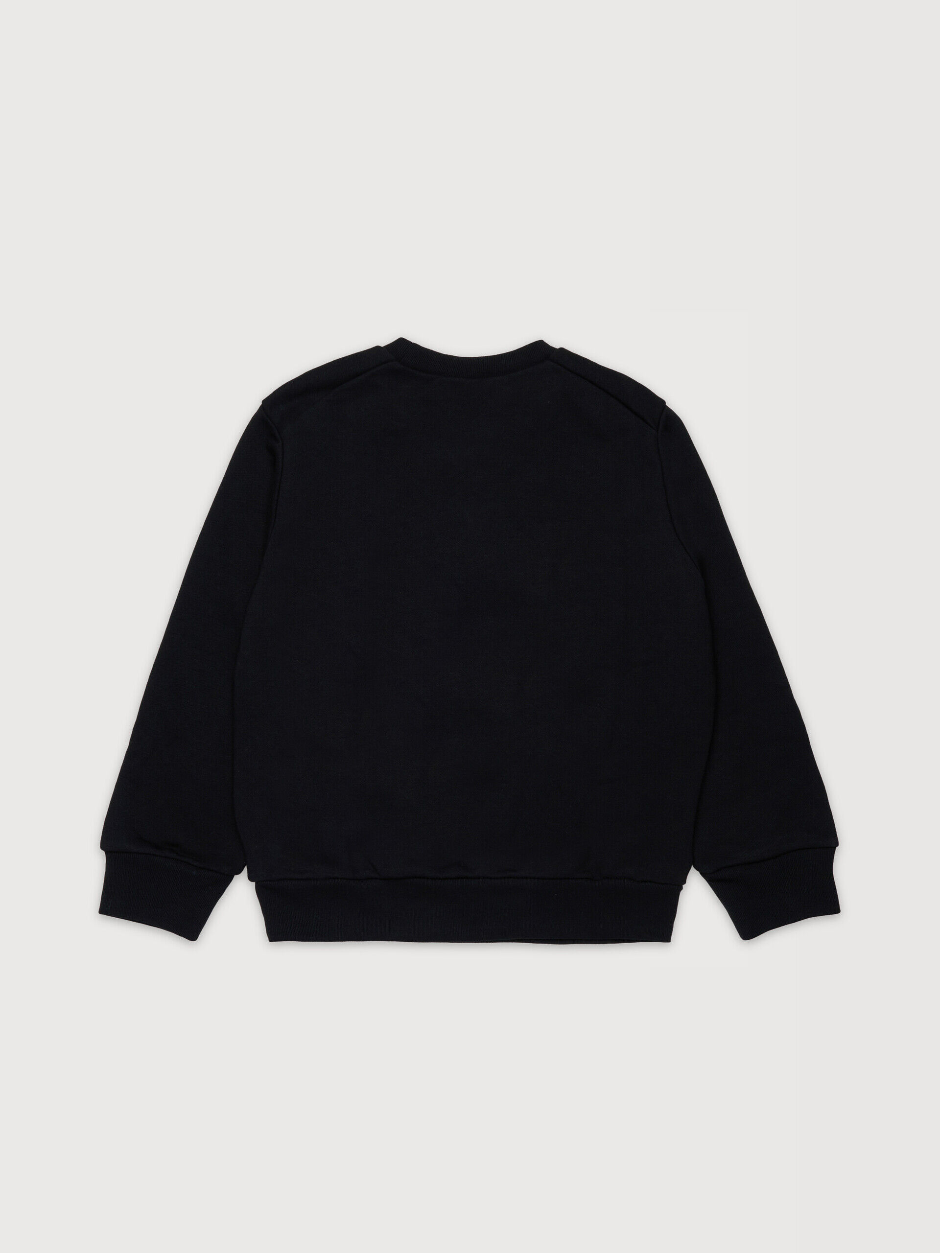 ブラック コットンスウェットシャツ、太字のMarniのロゴ入り | Marni