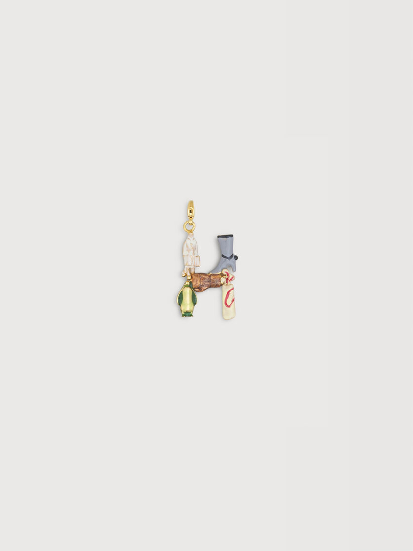 Marni Alphabet "H" charm, Image 1