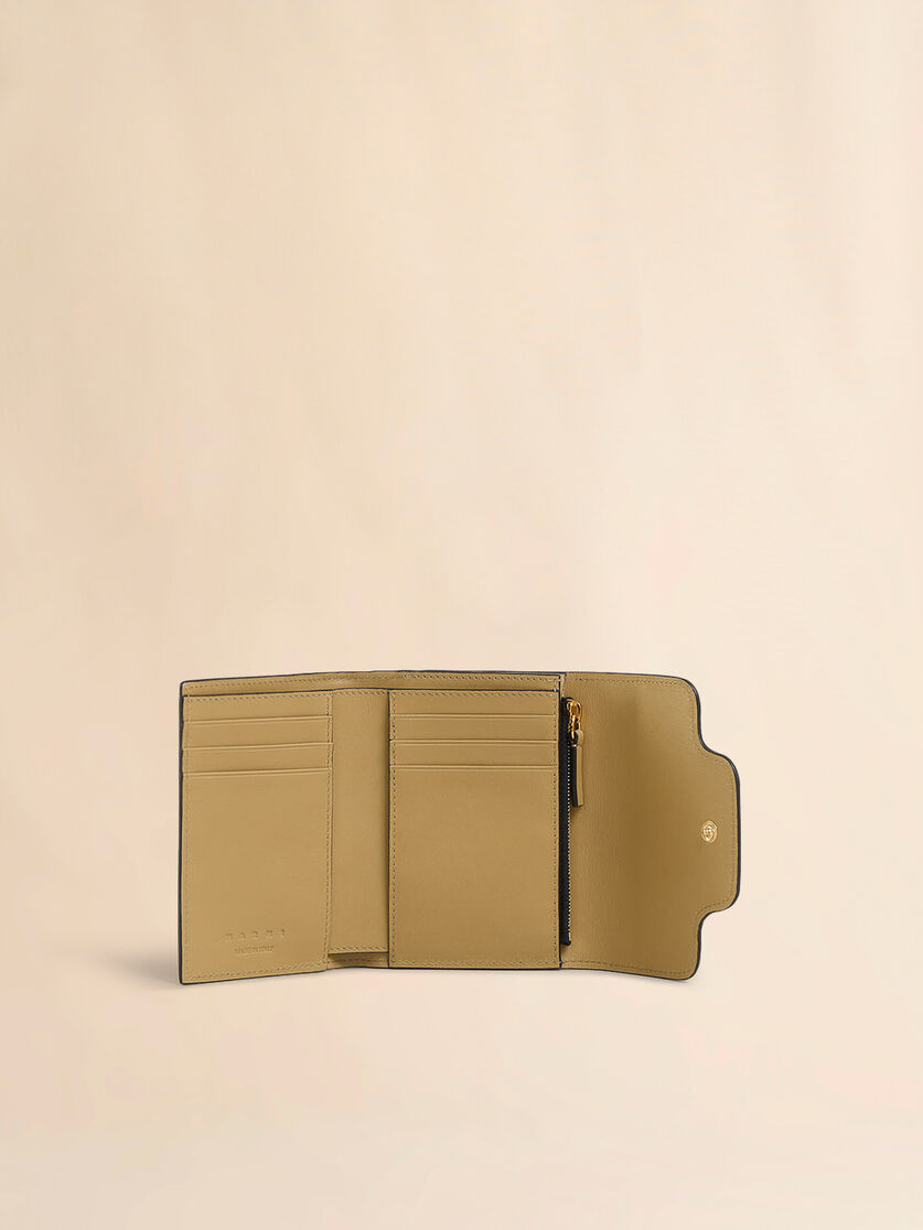 Blue leather Trunkaroo trifold wallet - Wallets - Image 2