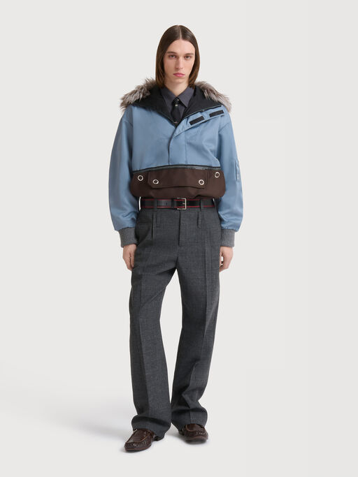Grey British wool trousers - Pants