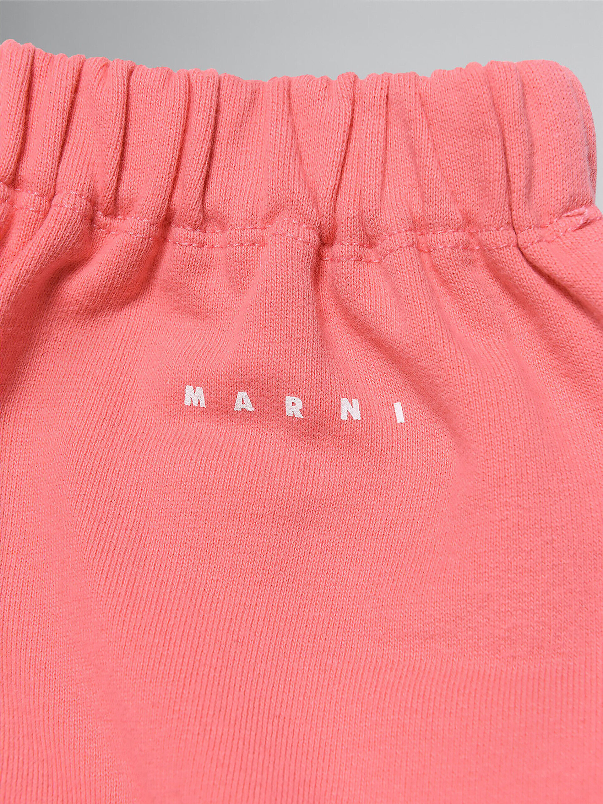 ピンク スパンコール付き フリース製スカート | Marni