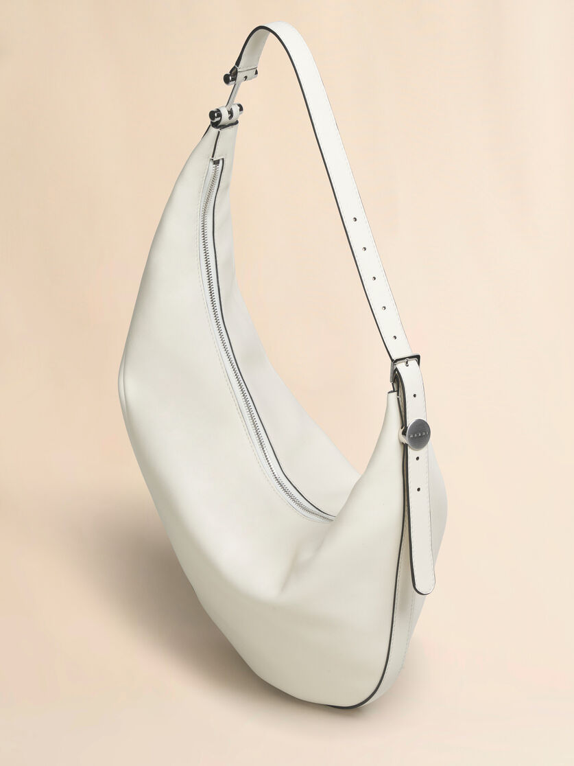 Black leather Dot small hobo bag - Shoulder Bags - Image 5