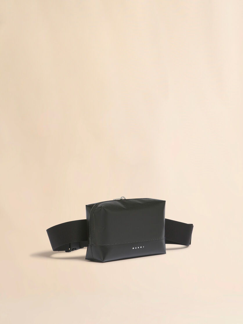 ブラック テープベルト付きバムバッグ, Image 3