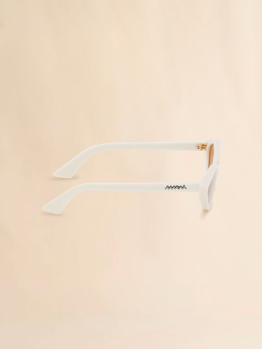 Cream acetate Tikbarri sunglasses - Optical
