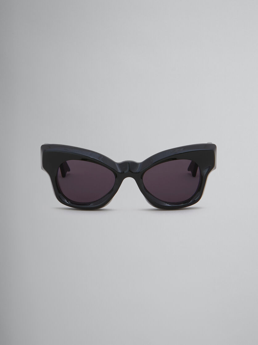 Sonnenbrille Magneticus in Schwarz | Marni