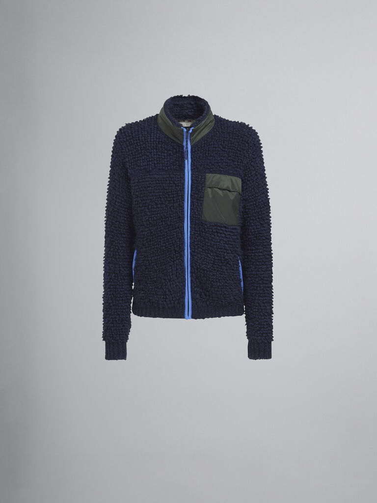 MARNI angora cardy jacket