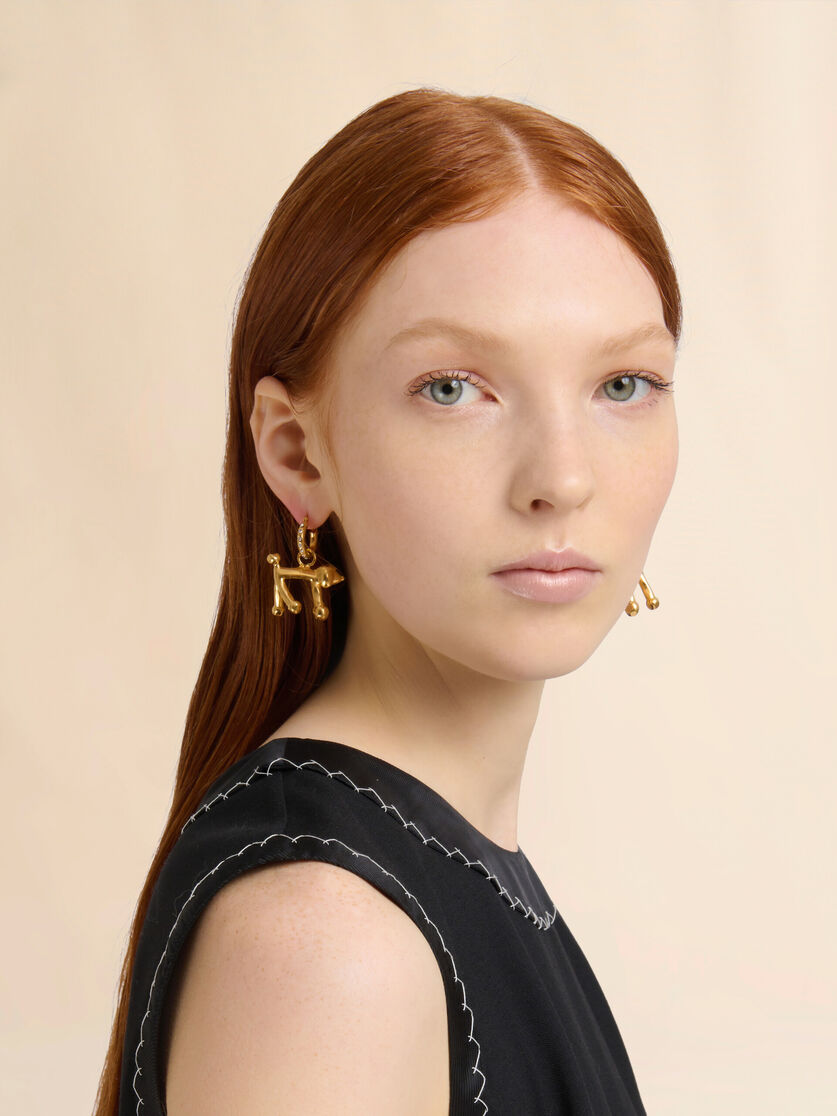 Pendientes Marni Zoo en forma de caniche - Pendientes - Image 2