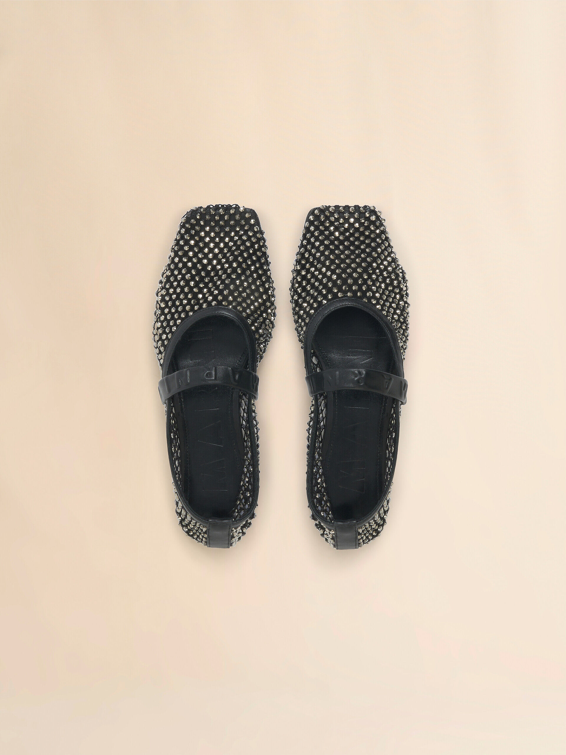 【関税送料込】Marni ブラック メリージェーン フラットシューズ ♡MARNI♡プラットフォームソール メリージェーン