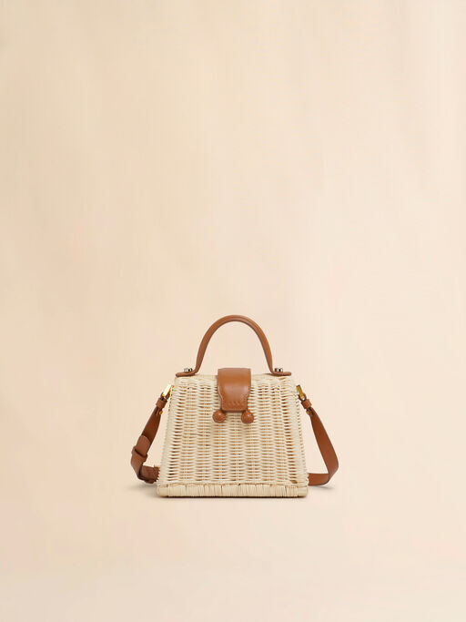 Natural rattan Midollino handbag - Handbag