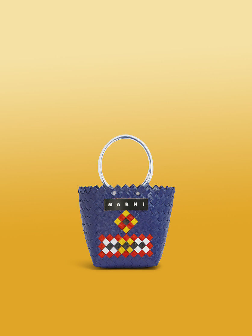 イリスブルー MARNI MARKET TAHA FLOWERS BAG - ショッピングバッグ - Image 1