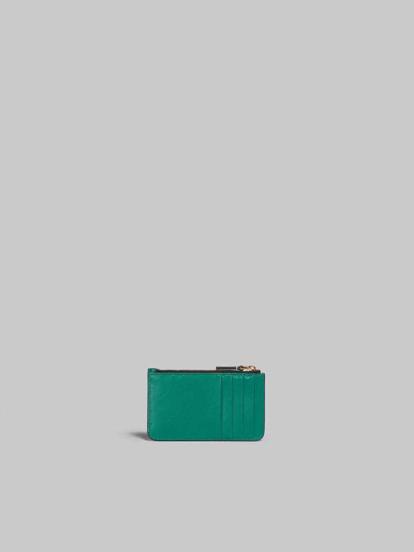 ホワイト、ブラウン レザー製カードケース - 財布 - Image 3