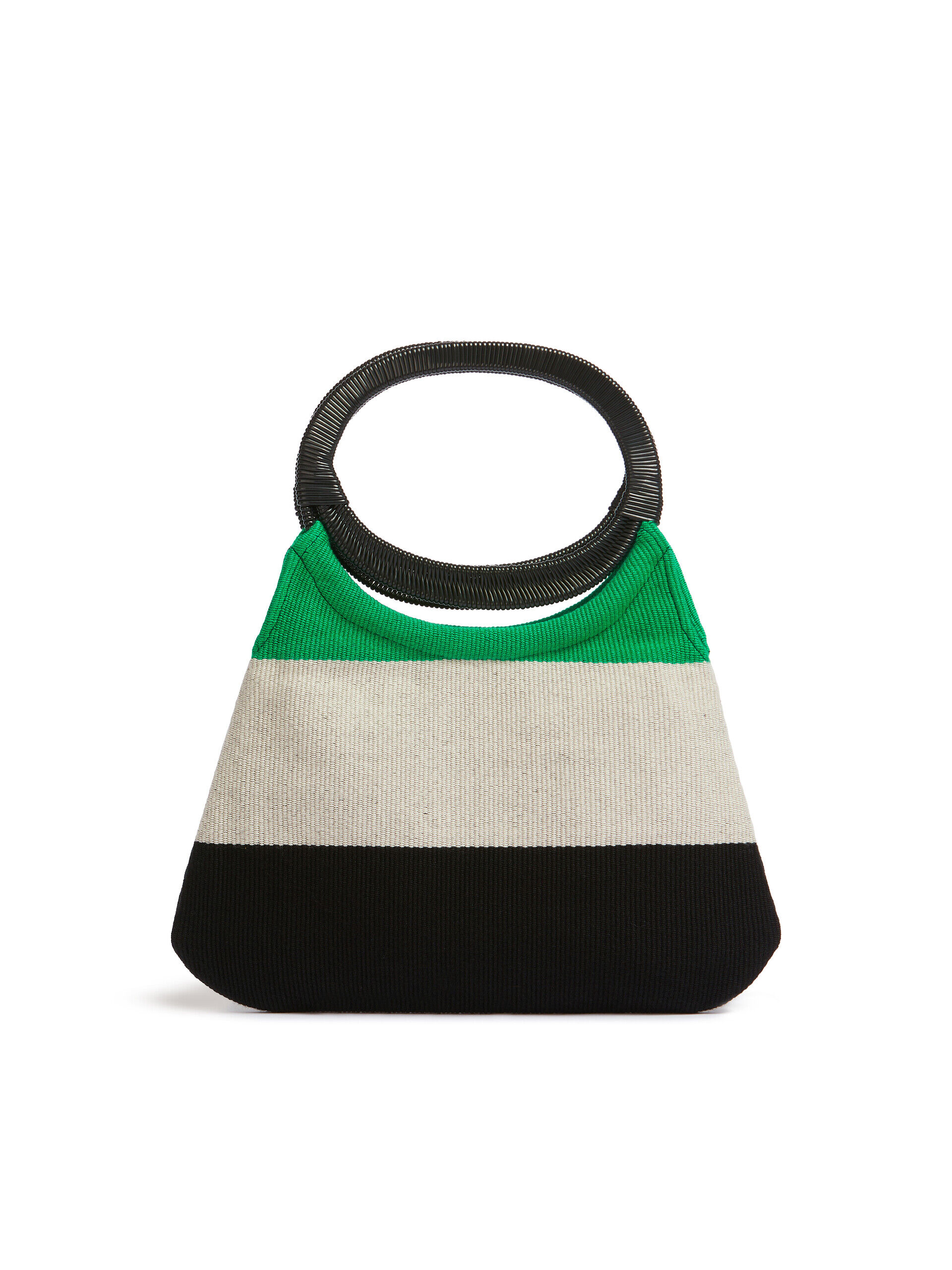 すぐ届く【MARNI】MARKET コットン ボートバッグ ミント MARNI MARKET BOAT BAG | Marni